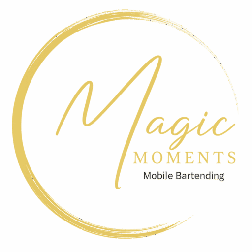 Magic Moments Mobile Bartending in Kemah - Logo in White